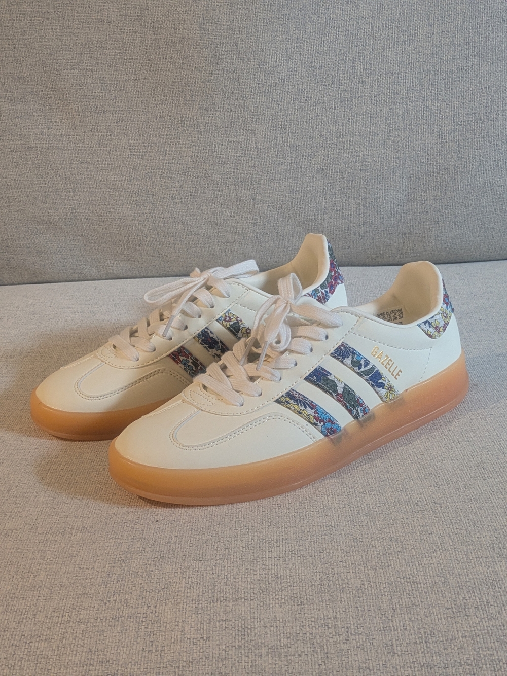 Adidas x Liberty London Gazelle Indoor Floral Sneakers JH7370 Size 8 NWOT